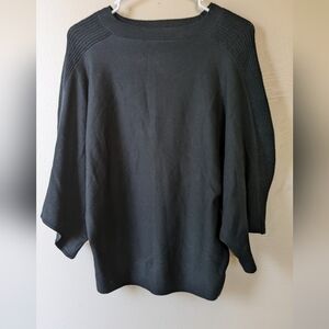 PROLOGUE Black Dolman Sweater, XS